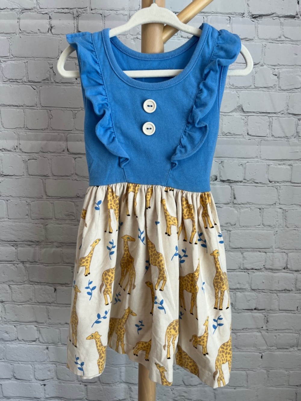 ⭐️⭐️ PICK 5 / $20 Eleanor Rose Dress with Giraffe Print